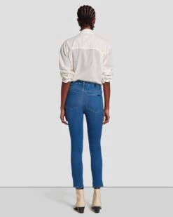 7 For All Mankind No Filter Ultra High Rise Ankle Skinny In Mazete 11 7 For All Mankind No Filter Ultra High Rise Ankle Skinny In Mazete -Mod Cloth Store 7U102650 MZ1 4