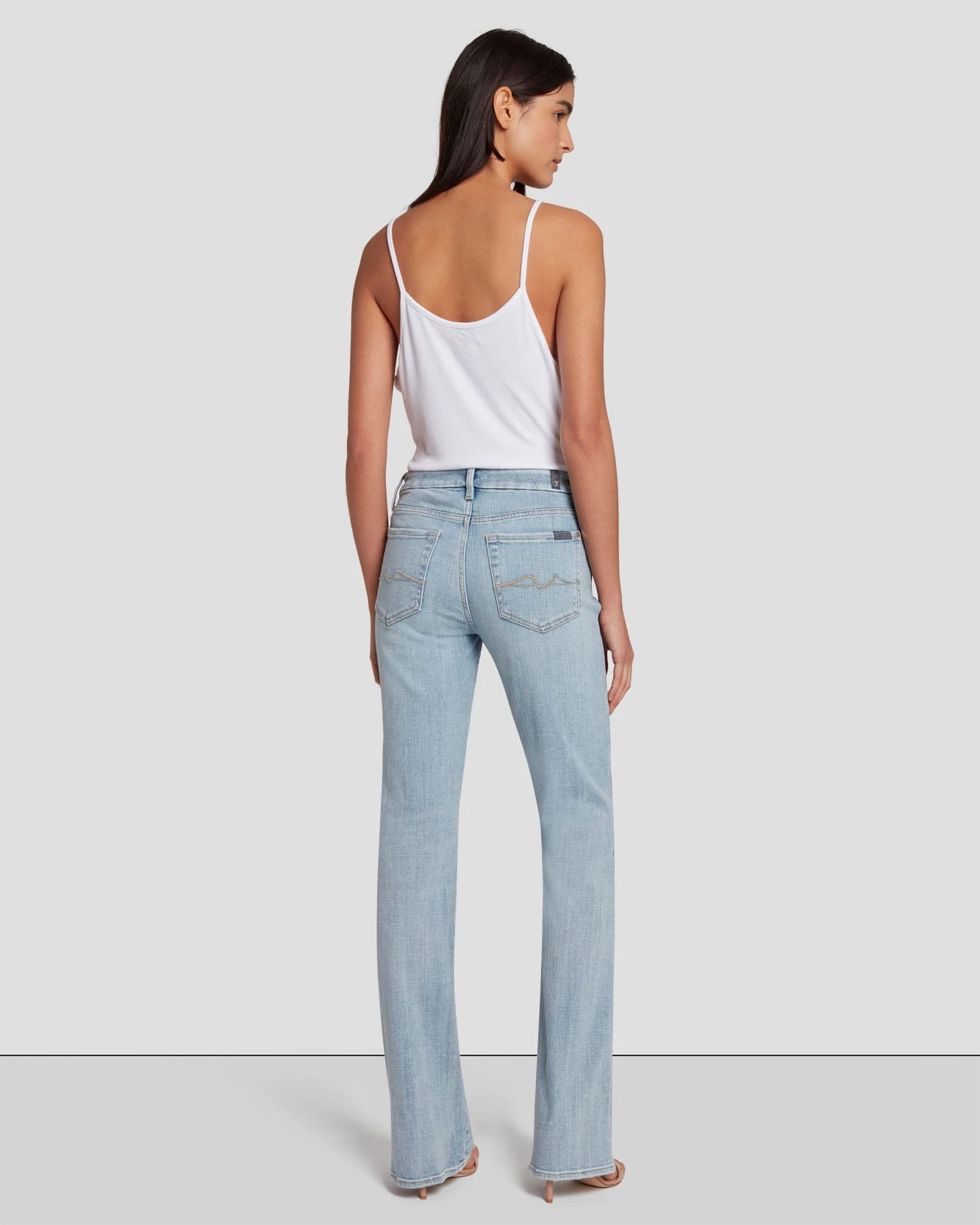 7 For All Mankind Broken Twill Kimmie Bootcut In Coco Prive 6 7 For All Mankind Broken Twill Kimmie Bootcut In Coco Prive - Image 4