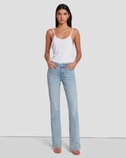7 For All Mankind Broken Twill Kimmie Bootcut In Coco Prive 13 7 For All Mankind Broken Twill Kimmie Bootcut In Coco Prive -Mod Cloth Store 7U302067 CP2 6
