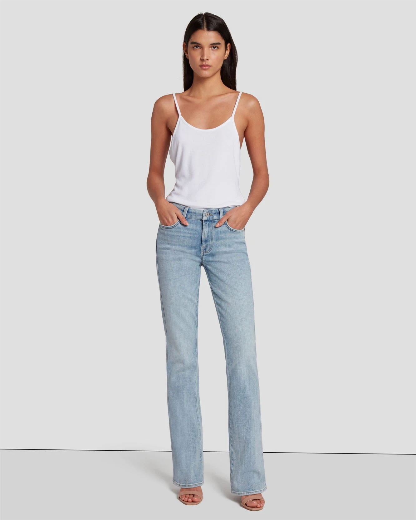 7 For All Mankind Broken Twill Kimmie Bootcut In Coco Prive 8 7 For All Mankind Broken Twill Kimmie Bootcut In Coco Prive - Image 6