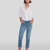 7 For All Mankind Broken Twill Josefina In Bright Light -Mod Cloth Store 7U303067 BTL 1