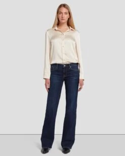 7 For All Mankind Broken Twill Original Bootcut In Calix