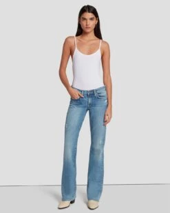 7 For All Mankind Original Bootcut In Summer Fig