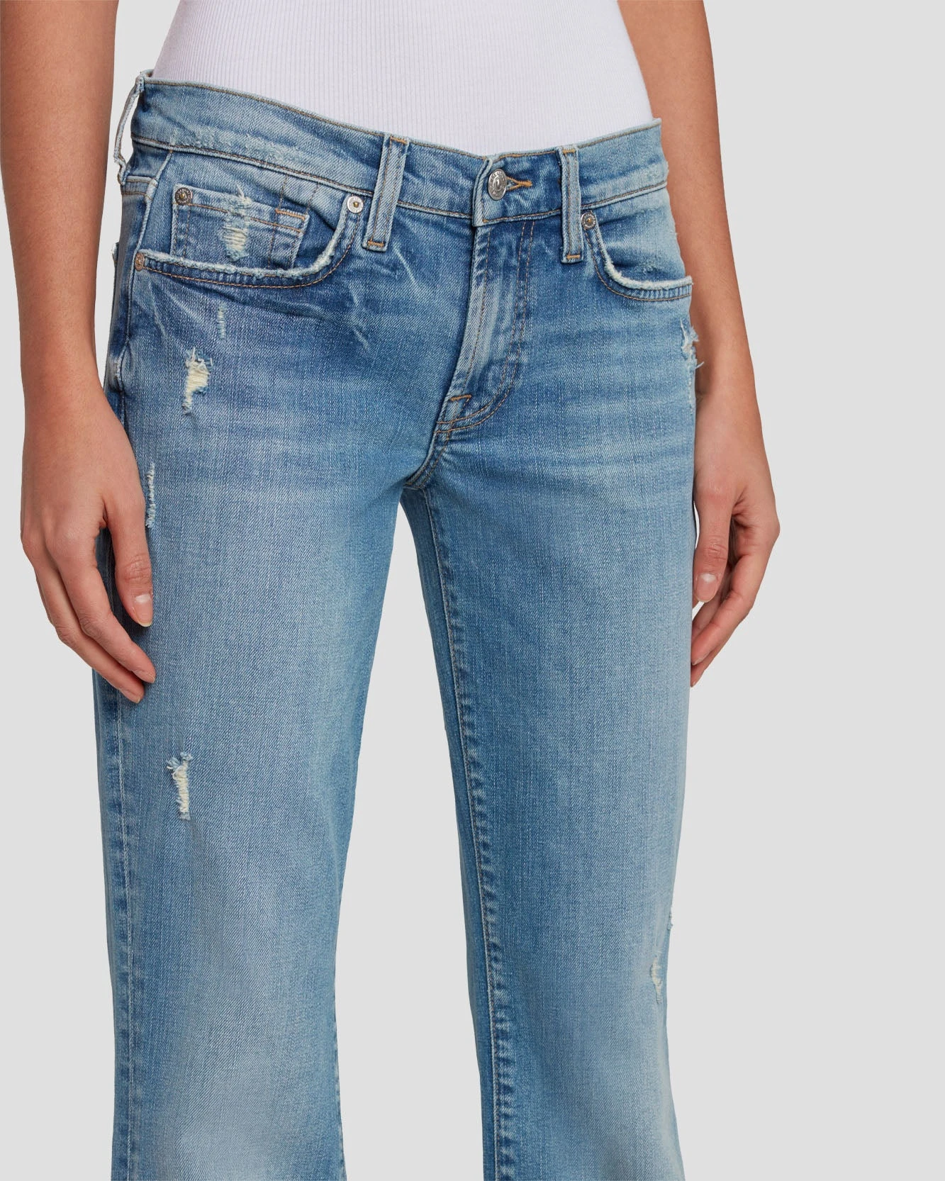 7 For All Mankind Original Bootcut In Summer Fig 5 7 For All Mankind Original Bootcut In Summer Fig - Image 3