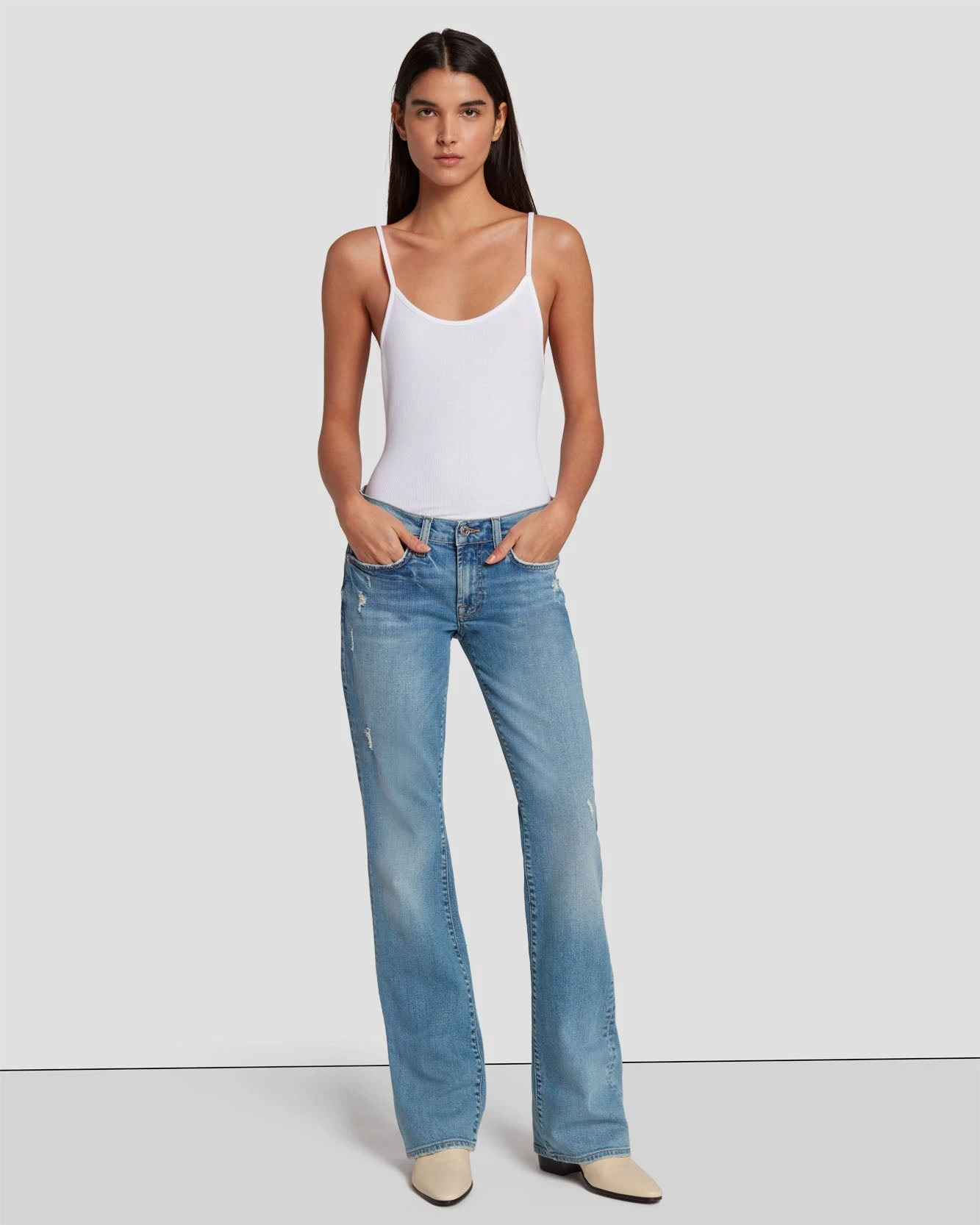 7 For All Mankind Original Bootcut In Summer Fig 8 7 For All Mankind Original Bootcut In Summer Fig - Image 6