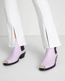 7 For All Mankind Slim Illusion Kimmie Straight In White -Mod Cloth Store 7U343399 SMW 3