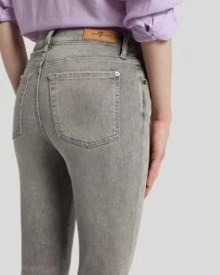 7 For All Mankind Luxe Vintage High Waist Slim Kick In Imprint -Mod Cloth Store 7U352711 IM2 5