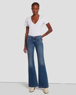 7 For All Mankind Dojo In New York Dark -Mod Cloth Store 7U451767 NYD 6