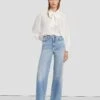 7 For All Mankind Luxe Vintage Ultra High Rise Jo In Must