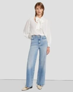 7 For All Mankind Luxe Vintage Ultra High Rise Jo In Must