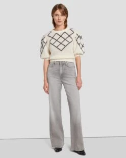 7 For All Mankind Luxe Vintage Ultra High Rise Jo In Imprint