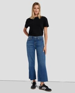 7 For All Mankind Cropped Alexa In Meisa