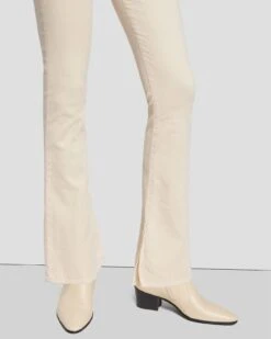 7 For All Mankind Tailorless Corduroy UHR Skinny Boot In Tapioca -Mod Cloth Store 7U648V64 TAP 3