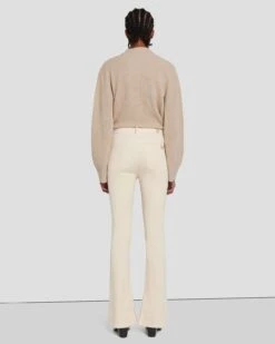 7 For All Mankind Tailorless Corduroy UHR Skinny Boot In Tapioca -Mod Cloth Store 7U648V64 TAP 4