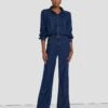 7 For All Mankind Denim Lustre Long Sleeve Jumpsuit In Poppy 1 7 For All Mankind Denim Lustre Long Sleeve Jumpsuit In Poppy -Mod Cloth Store 7U837C86 PPY 1