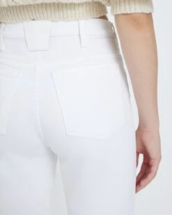 7 For All Mankind Easy Boot In Clean White -Mod Cloth Store 7u405572 clw 3