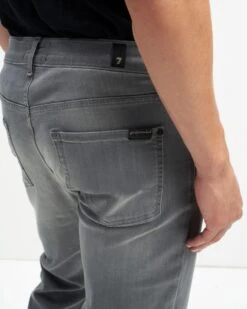7 For All Mankind Luxe Performance Plus Slimmy Tapered In Grey -Mod Cloth Store 8001ec31dee07907a861e2e75141f9d0