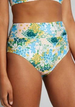 The Sara High-Waisted Bikini Bottom