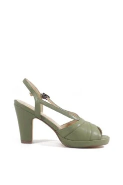 Arabel Vintage Heels -Mod Cloth Store ARABEL SAGE 1 1