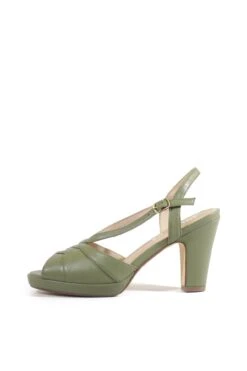 Arabel Vintage Heels -Mod Cloth Store ARABEL SAGE 3 1