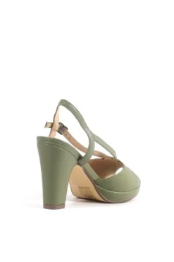 Arabel Vintage Heels -Mod Cloth Store ARABEL SAGE 5 1