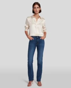 7 For All Mankind Slim Illusion Kimmie Straight In Luxe Love Story -Mod Cloth Store AU0231393 RLLV 6