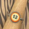 Billiard Ball #13 Cuff Bracelet -Mod Cloth Store BB1352CFF ORANGE 1