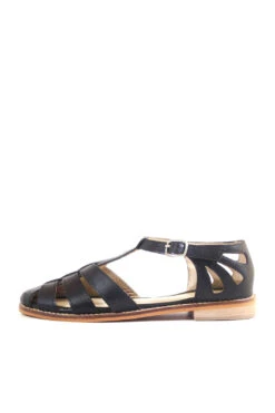 Carina Fisherman Flats -Mod Cloth Store CARINA BLACK 3 1