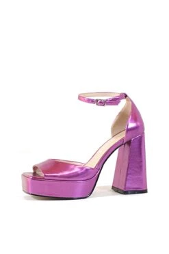 Chaser Metallic Platform Heels
