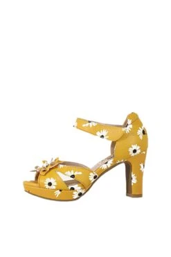 Daisy Retro Heels -Mod Cloth Store DAISY MUSTARD 2 1 11303077 1269 44e7 868b 8b6d41882c25