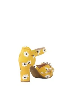 Daisy Retro Heels -Mod Cloth Store DAISY MUSTARD 4 1 9e392805 169f 40de 92bc f6b41815745d