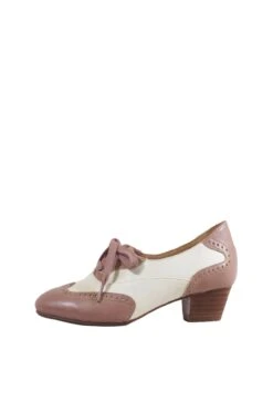 Demi Vintage Saddle Shoes -Mod Cloth Store DEMI MAUVEBONE 3 1