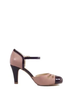 Getty Retro Heels -Mod Cloth Store GETTY BURGMAUVE 1 1