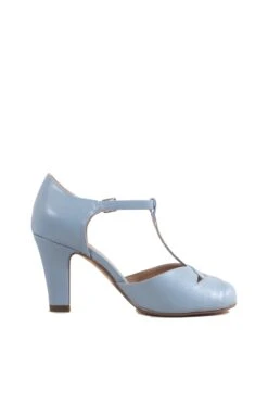 Glinda T-Strap Heels 33 Glinda T-Strap Heels -Mod Cloth Store GLINDA BLUE 1 1