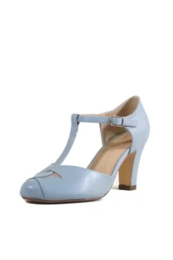 Glinda T-Strap Heels 31 Glinda T-Strap Heels -Mod Cloth Store GLINDA BLUE 4