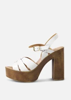 Hollie Wooden Platform Heels -Mod Cloth Store HOLLIE BONE 2 ba0d9955 dc9b 418b a4fc e0ab70b07515
