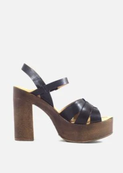 Hollie Wooden Platform Heels -Mod Cloth Store HOLLIE LEA CCBL BLACK 04 0b39d549 1254 4496 bbe9 486a36849704