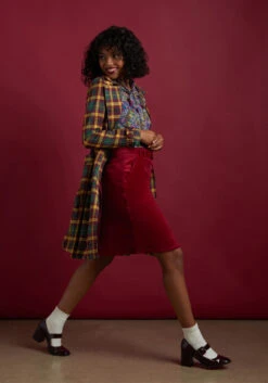 Girl Detective A-Line Skirt -Mod Cloth Store Lifestyle 43550