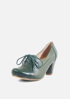 Maytal Retro Heels -Mod Cloth Store MAYTAL GREEN 55 192f18d6 5d8b 47f3 bfaf a831471d2a4a