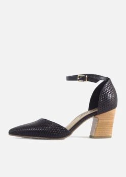 Miracle Woven Block Heeks 23 Miracle Woven Block Heeks -Mod Cloth Store MIRACLE LEA CCBL BLACK 02 fa064d91 ef2f 4839 84bb fa6859c0dc56