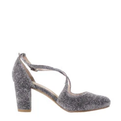 Oren Glitter Mary Jane Heels -Mod Cloth Store OREN SILVERGLIT 4 1