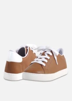 U-Turn Tennis Sneakers -Mod Cloth Store UTURN TANWHT 4 c19b0bf5 8caa 4c80 820f e3df87045df3