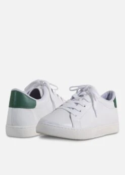 U-Turn Tennis Sneakers -Mod Cloth Store UTURN WHITEGREEN 1 7e5ac988 6251 4cec 8434 bc895d02d6a6