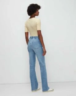 7 For All Mankind Beauty Denim Easy Boot In Floral -Mod Cloth Store b80f224e52eb3c36038880aa65ce9ddc