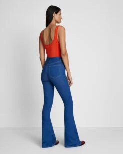 7 For All Mankind Tailorless No Filter UHR Skinny Bootcut In Aquamarine -Mod Cloth Store bf37a0a4dfb952784b88cf60c9a4c8ce