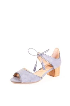 Casino Block-Heel Sandals -Mod Cloth Store casino mic chelsea crew chelsea crew casino mic 10