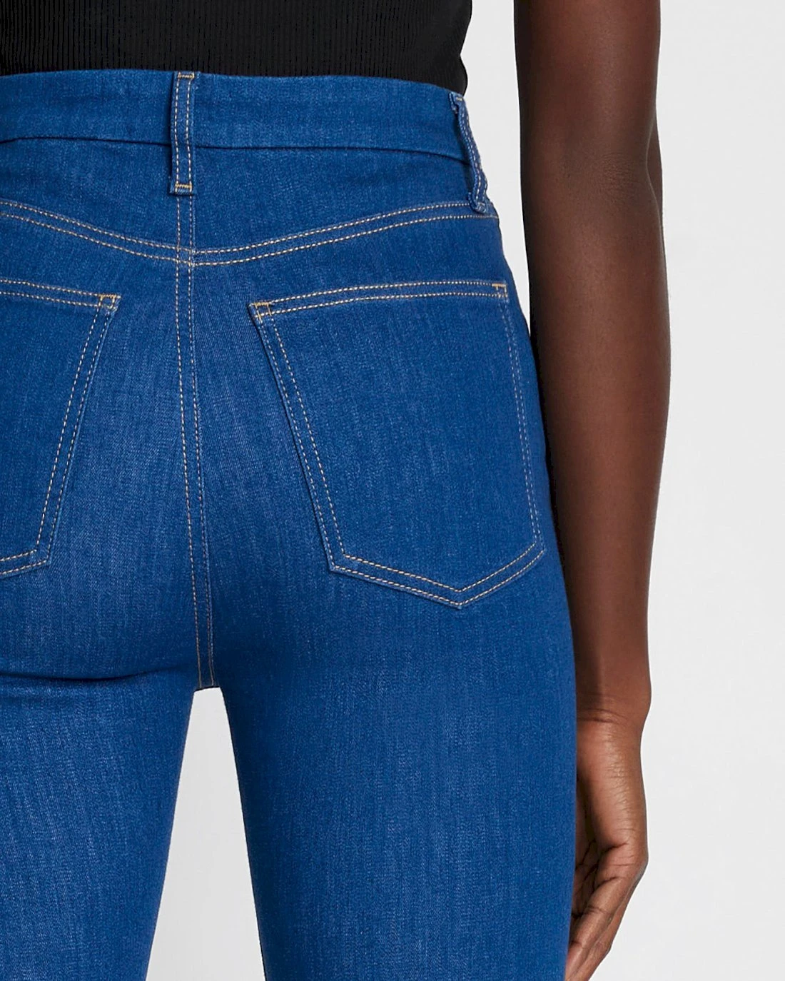 7 For All Mankind No Filter Ultra High Rise Skinny Flare In Aquamarine 5 7 For All Mankind No Filter Ultra High Rise Skinny Flare In Aquamarine - Image 3