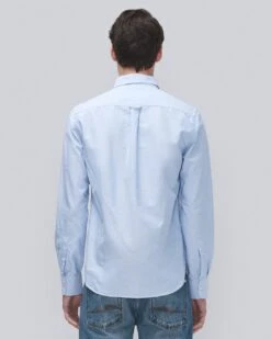 7 For All Mankind Oxford Shirt In Light Blue -Mod Cloth Store ea5305785387fccc773f9820a9994cd6