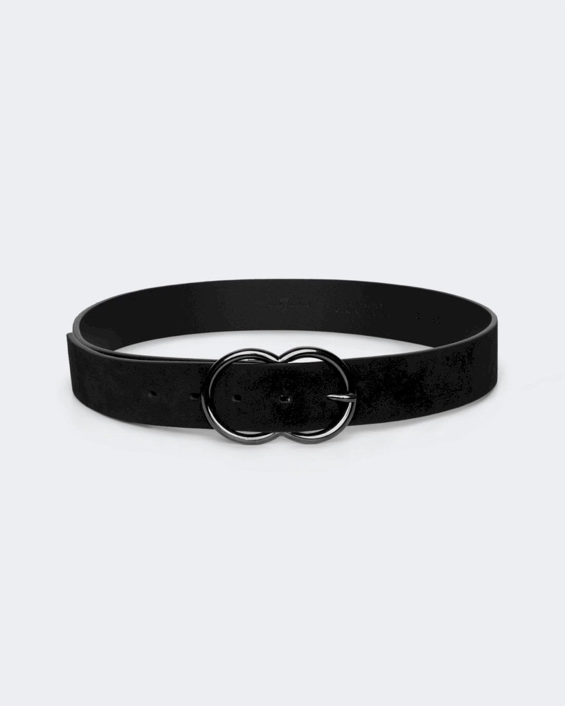 7 For All Mankind Infinity Suede Belt In Black 4 7 For All Mankind Infinity Suede Belt In Black - Image 2