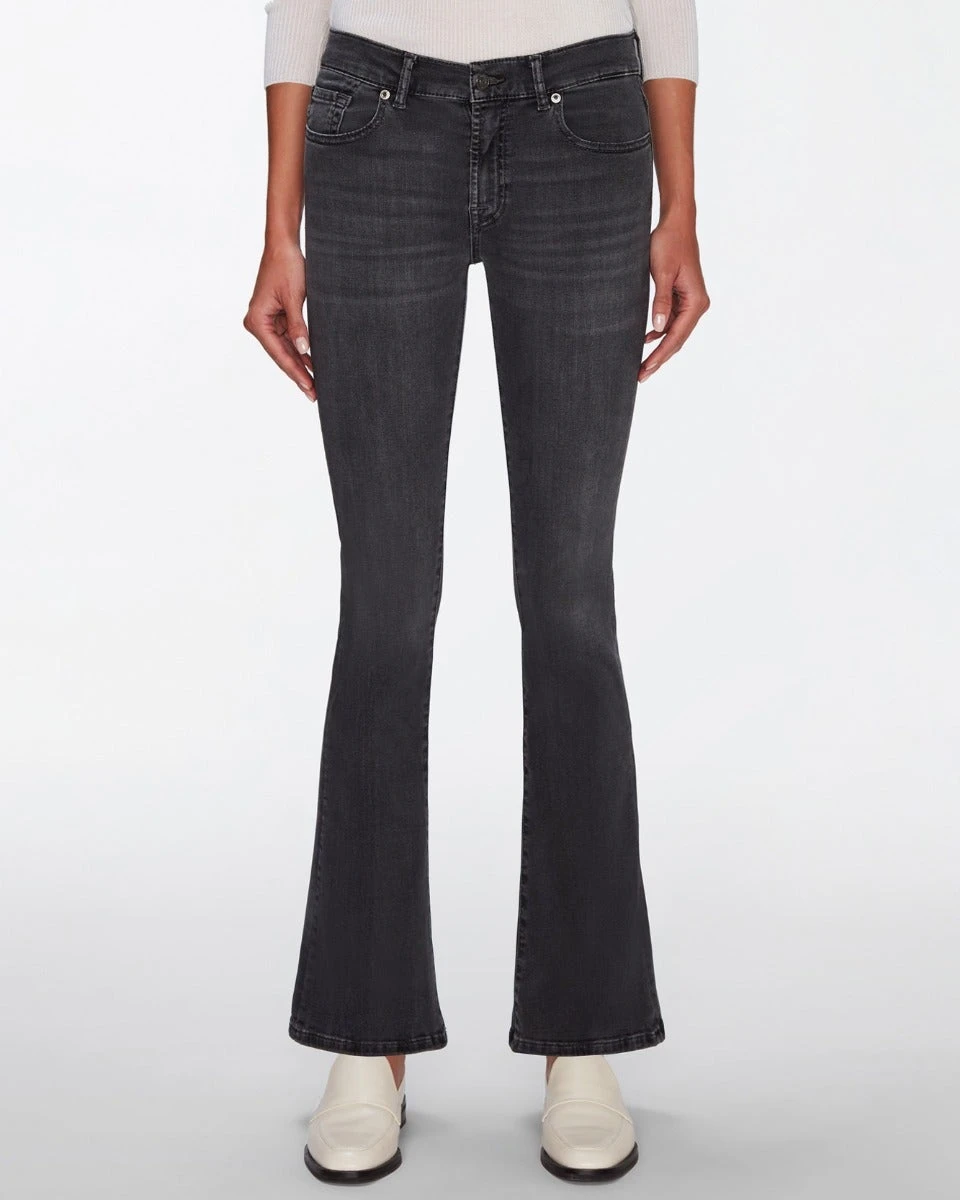 7 For All Mankind Tailorless Bootcut In Dark Grey 4 7 For All Mankind Tailorless Bootcut In Dark Grey - Image 2